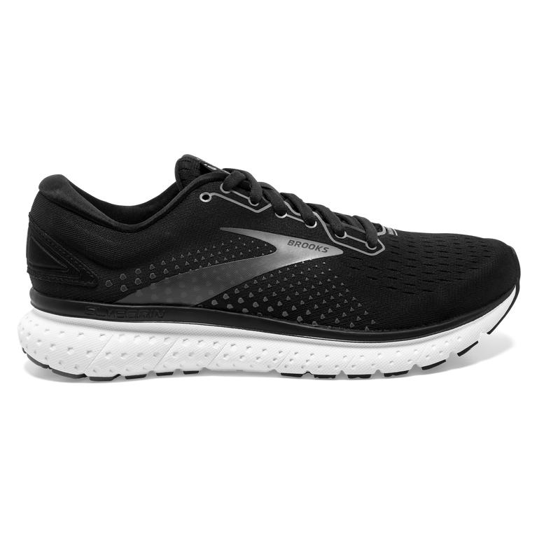 Brooks Men's Glycerin 18 Road Running Shoes - Black/Pewter/White (BQZG08135)